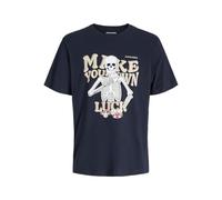JACK & JONES Men's Jjsully Tee SS Crew Neck, Sky Captain, XS