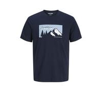 JACK & JONES Men's Jjsun Tee SS Crew Neck, Sky Captain, S