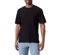 JACK & JONES Men's Joraruba Summberblank Tee SS Crew Neck T-Shirt, Black, S