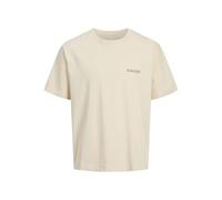 Jack & Jones Jorboston Photo Tee SS Crew Neck, Antique White, XS