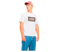 JACK & JONES Men's Jorbushwick Box Tee Ss Crew Neck T-Shirt, Bright White, M