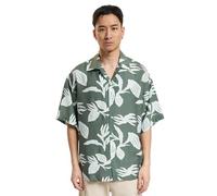 JACK & JONES JOREASTER Marshall AOP Shirt SS, Laurel Wreath, S