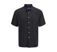 JACK & JONES Jorjoshua Viscose Shirt SS, Black, S