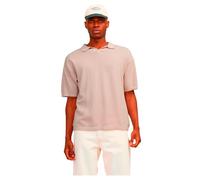 JACK & JONES JORLINEN Knit SS Polo SN, Moonbeam, M