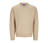 JACK & JONES Jorollie Knit Crew Neck Sn, Humus, S
