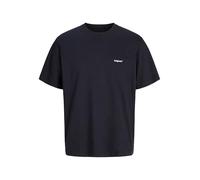 JACK & JONES Jorparos Easter Sketch Tee SS Crew Neck, Black, S