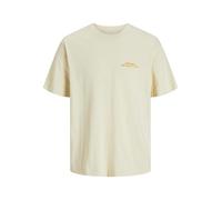 JACK & JONES Jorretiro Back Tee SS Crew Neck Se25, Antique White, S