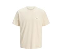 JACK & JONES Jorsplit Back Tee SS Crew Neck, Antique White, S