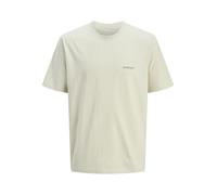 Jack & Jones Jorsplit Back Tee SS Crew Neck, Celadon Tint, XS