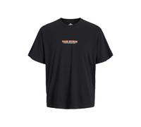 JACK & JONES Jorwowie Tee SS Crew Neck Tg, Black, XS