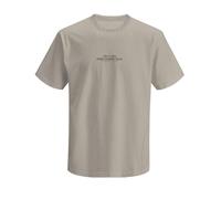 JACK & JONES Jprblacasper Short Sleeve Crew Neck Tshirt-Silver Lining-Medium