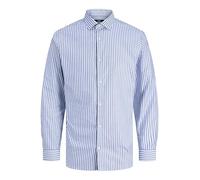 JACK & JONES Jprblaparker Shirt L/S Noos, Black (Black Iris), S