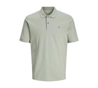 JACK & JONES Jprblasainz SS Polo Shirt, Aqua Gray, M