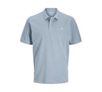 JACK & JONES Jprblasainz SS Polo Shirt, Ashley Blue, S