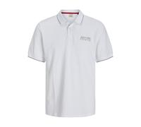 JACK & JONES Men's jprbluatlas Polo, White, M