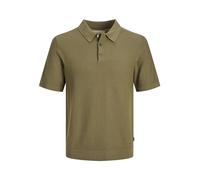 JACK & JONES JPRBLUSANDRI Knit Polo SN, Aloe, M