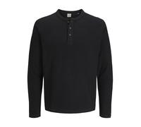 Jack & Jones Jprblutyrell Long Sleeve Henley Buttoned Tee