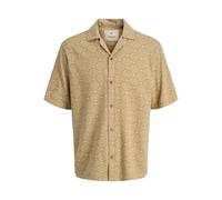JACK & JONES Jprbluvincent Print Resort S/S Shirt Sn, Lark, M