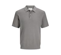 JACK & JONES Jprcccooper Knit Polo Ss Sn, Steeple Gray, S