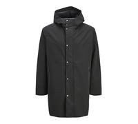 JACK & JONES Men's Jprccreagan Tech Rain Coat, Black, L