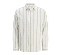 JACK & JONES Jprccregent Dobby L/S Shirt, Chambray Blue, M