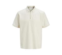Jprccronnie SS Zip Polo Noos, Bright White, L
