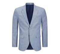 JACK & JONES Jprriviera Linen Blazer Slim Fit Sn, Nautical Blue, 36