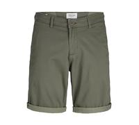 Jack & Jones Bowie Printed Chino Shorts Green S Men