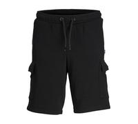 JACK & JONES JPSTBRADLEY Sweat Cargo Shorts GMS JNR, Black, 14 Years