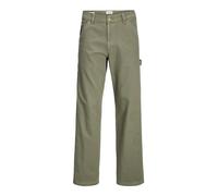 JACK & JONES Jpsteddie Jjcarpenter Noos Trousers, Dusty Olive, 36 W/32 L