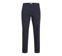 JACK & JONES Jpstkane Jjbarret Chino Noos Trousers, Navy, 34W x 32L Men, Navy Blue, 34W x 32L