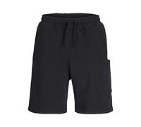 JACK & JONES Men's Jpstkane Jjcollective Sweat Shorts Imp, Black, M