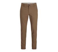 JACK & JONES Jpstmarco Fury Noos Men's Slim Fit Chino Trousers, Rain Drum, 28 W/32 L