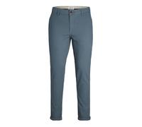 JACK & JONES Men's Jpstmarco Jjfury Ana Noos Chino Trousers, China Blue, 28 W/ 30 L