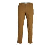 JACK & JONES Men's Jpstmarco Jjfury Ana Noos Chino Trousers, Monks Robe, 31 W/36 L