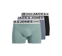 Jack & Jones Junior Boys 3 Pack Sense Trunks, Mineral Blue, Size Age: 8 Years Mineral Blue