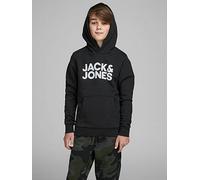 Jack & Jones Corp Logo Hoodie Black 14 Years Boys