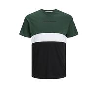 Jack & Jones Junior Boy's Jjereid Blocking Tee Ss Sn Jnr T-Shirt, Mountain View, 8 Years