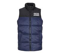 JACK&JONES JUNIOR Boys' Jjetoby Bodywarmer Collar Sn Jnr West, blue, 10 Years