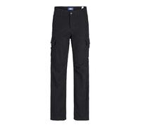 JACK&JONES JUNIOR Boy's JPSTKANE JJBARKLEY Cargo Pant NOOS JNR, Black, 134