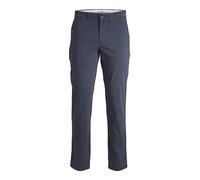 JACK & JONES JUNIOR Boys' JPSTMARCO JJDAVE AKM NOOS JNR Chino Pants, Navy Blazer, 128