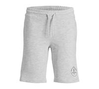 JACK&JONES JUNIOR Boy's Jpstswift Sweat Shorts AUT Sn Jnr, White Melange, 140
