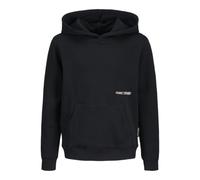 JACK & JONES Junior Jcogrid Sweat Hood Jnr, black, 152