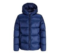 JACK & JONES Junior Jornorrebro Men's Puffer Jacket Jnr, Ocean Cavern, Numeric_164, Ocean Cavern, numeric_164