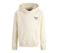 JACK & JONES Junior Jornorrebro Typo Back Sweat Hood Sn Jnr, Antique White, 140