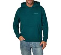 JACK & JONES JWHINTERLUDE Men's Relaxed Fit Hoodie with Print Sweat Hood Plus Size Hoodie Pullover Sweatshirt Black Grey Green Beige S M L XL XXL 3XL 4XL 5XL 6XL 7XL 8XL, deep teal, L