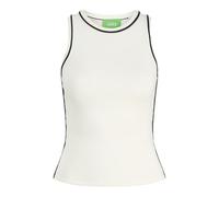 JACK & JONES Jxevelyn Comfy Piping Top Knit, Vanilla Ice, XS