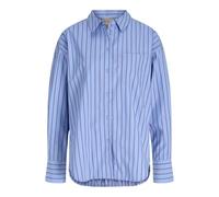 JACK & JONES Jxjamie Ls Relaxed Poplin Shirt WVN Noos, Vista Blue, M