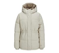 Jack & Jones JXWORLD Women's Puffer Jacket, OTW ACT Buffer Jacket, Moonbeam, M, moonbeam, M