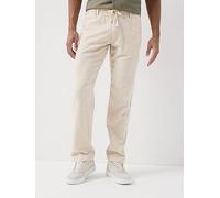 Jack & Jones Kane Hybrid Bondi Trousers, Cream, Size Xl, Men Cream